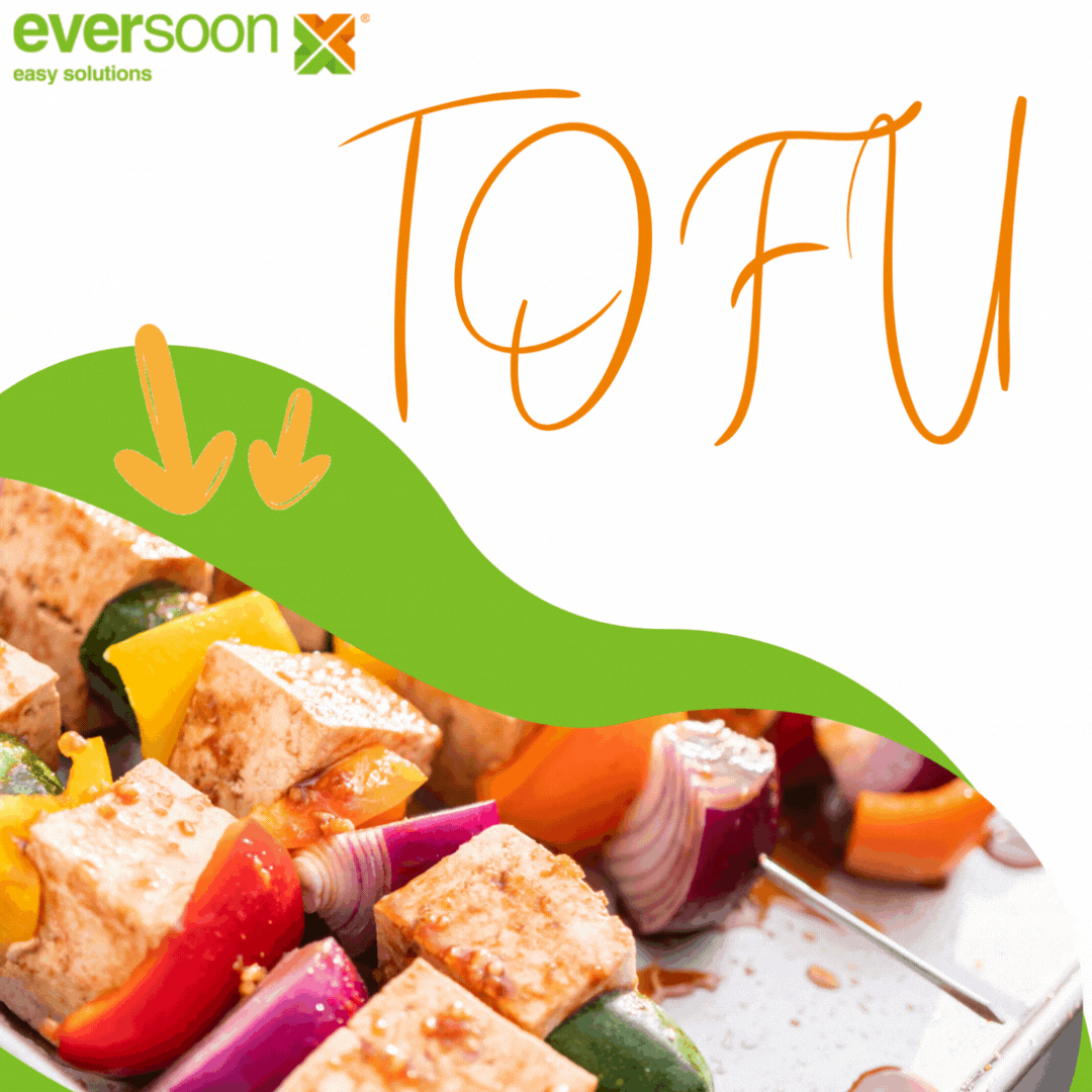 Tofu-Markt, tierisches Eiweiß, vegetarisch